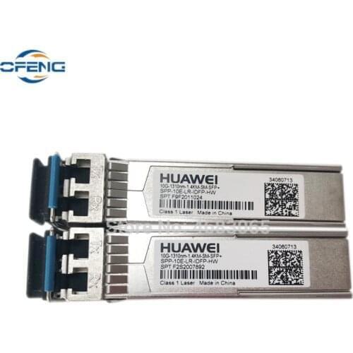 Free Shipping Huawei SFP Module 10G 1310nm 1.4KM SM SFP+ 100% Original HW Small Form-factor Pluggables SFP Transceiver Module