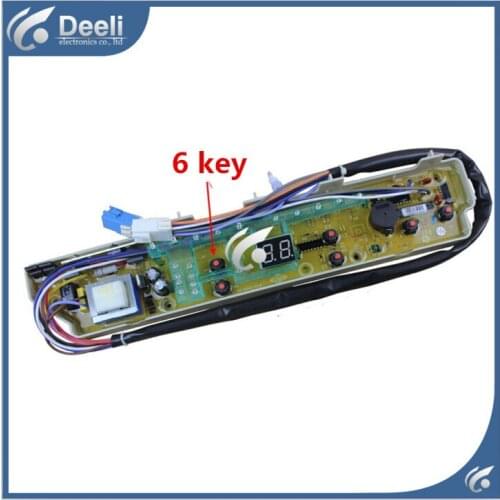 New Original good working for washing machine board XQB65-M7251 motherboard 6 key on sale