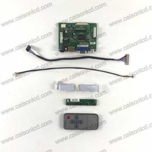 RTD2660 LCD controller board support VGA 2AV for 12.1 inch LCD panel 1024X768 G121XTN01.0 G121XN01 V001 G121XN01 V0 Repair