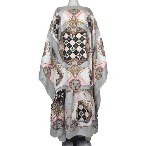 Oversize Dubai Traditional Muslim Bohemian Cotton Printed Hijab Kaftan Maxi Dress Casual African Prayer BouBou Caftan Clothes