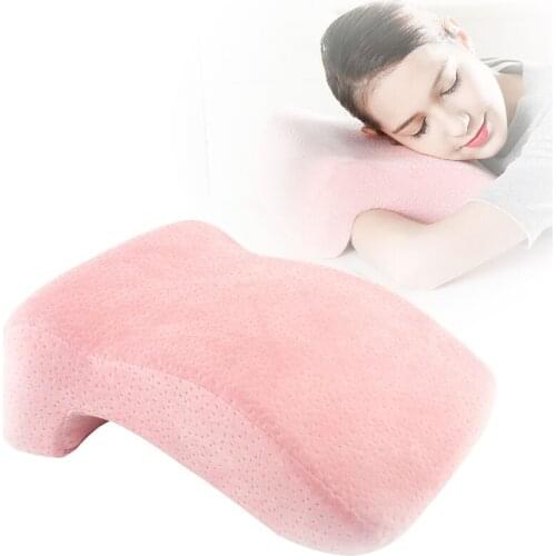 Nap Sleeping Pillow L-Shaped Memory Foam Anti-Hand Numbness Cushion Fits Human Face Contour Neck Pillow The Latest Generation
