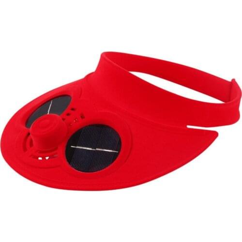 Sports Hat Cap Solar Sun Power Cool Fan Summer Cycling Snapback Fishing Hat Fashion Wide Brim Baseball Cap