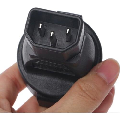 WA-0140 UPS/PDU Power Lead IEC 320 C14 to CEE 7/7 European Female Adapter