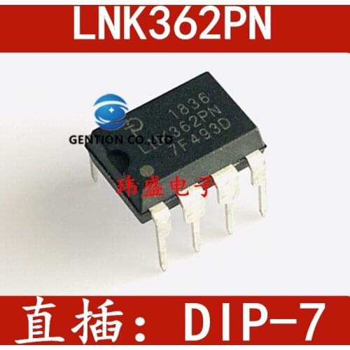 10PCS LNK362PN LCD power management chip commonly used DIP-7 LNK362 in stock 100% new and original