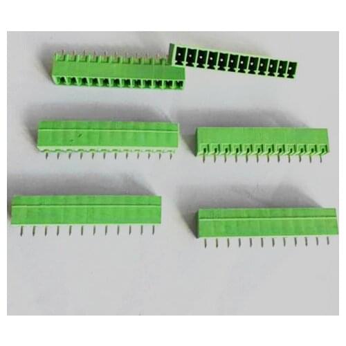 100pcs female pitch 3.5MM 2P 3P 4P ~ 10P Pluggable PCB Terminal Block KF2EDG/KF2EDGK-3.5mm