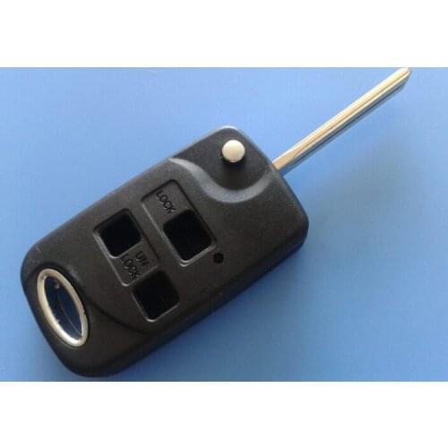 3 Buttons Replacement Modified Flip Folding Remote Key Shell Case For Lexus ES RX LX GS IS GX LS Fob Key Cover 2PCS/lot