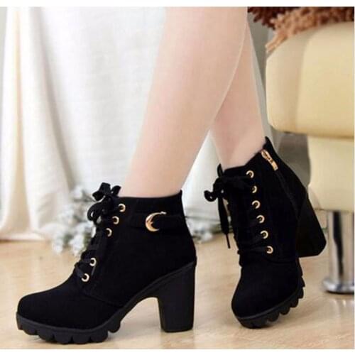 Baomyzhuo Women's Ankle Boots