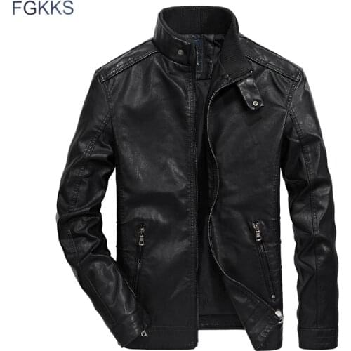 Мужские байкерские куртки FGKKS China At AliExpress