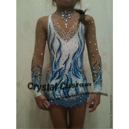 Artistic Gymnastics Dresses For Girls Beautiful New Brand Gymnastics Competition Dress G2095