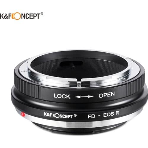 K&F Concept Lens Mount Adapter FD-EOS R for Canon FD FL Mount Lens to Canon EOS R Camera