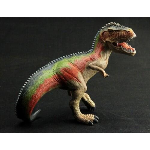 Colorful Giganotosaurus Animal Mold Creative Home Decoration Children Toys Dinosaur Model Kids Boys Gift