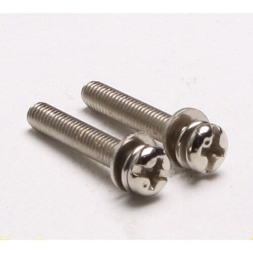 Round Three Combinations Of Screws / Three Combinations Of Screws / Combination Screw / Combination ScrewsM3*6/8/10......20mm