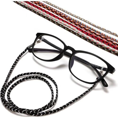 Fashion Eyeglasses Cord Unisex Non-slip Comfortable Sports Practical Glasssholder Beautiful Personality Cloth Glasses Chain