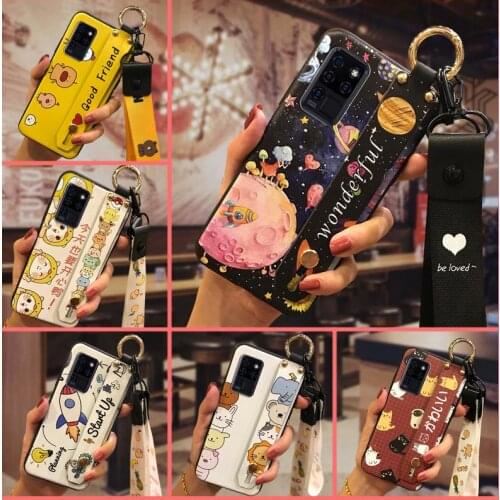 Soft Silicone Phone Case For Oukitel C21/C21 Pro For Girls Shockproof Phone Holder Durable