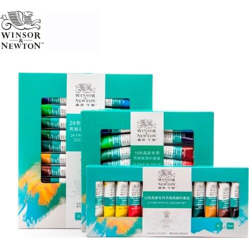 12/18/24Color High Quality Acrylic Paint Set for Artist Painter Drawing Painting Art Paint Pigment Supplies