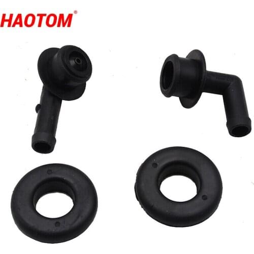 New PCV CCV Vent Valve Elbows Grommets Set Of 4 For 2000 2001 2002 2003 2004 Jeep Grand Cherokee 4.0L 53013360AA 2946079