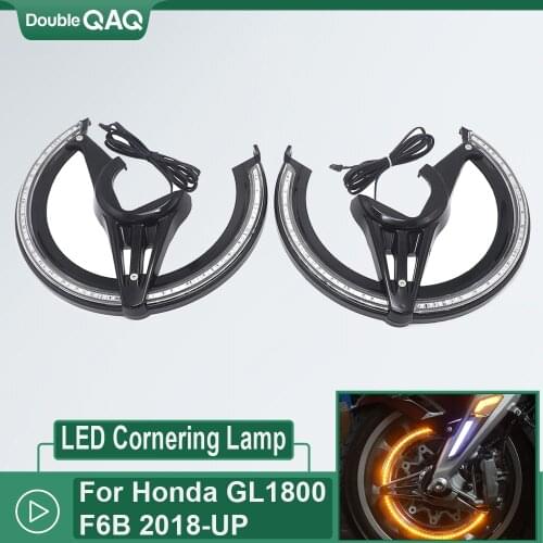 New 2018 2019 2020 For Honda GL1800 Goldwing GL 1800 Motorcycle Accessories Light Brake Disc Rotors Covers LED Cornering Lamp