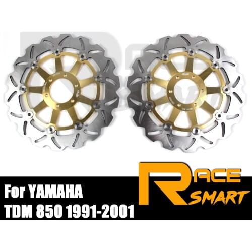 Motorcycle CNC Front Brake Disks For YAMAHA TDM 850 1991 - 2001 Discs Rotors TDM850 1992 1993 1994 1995 1996 1997 1998 1999 2000