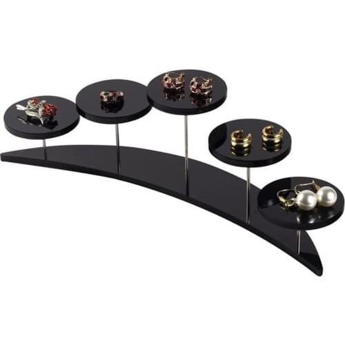 Crescent Moon Cupcake Stand Acrylic Display Stand Jewelry Cake Dessert pastry Holder Party Wedding Cake Stand Home Decoration