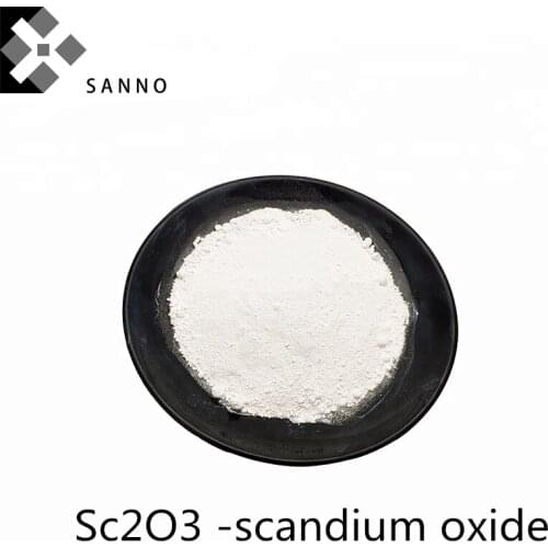 Sc2O3 5um 99.99% purity scandium oxide rare earth powder with 10g