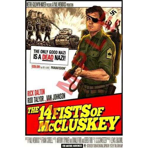 ONCE UPON A TIME IN HOLLYWOOD MOVIE Art Film Print Silk Poster Home Wall Decor 24x36inch