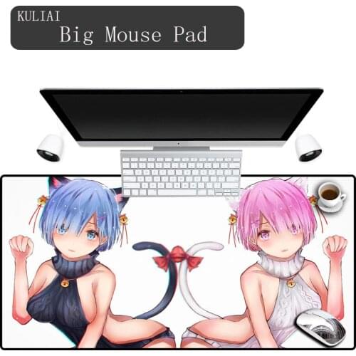 XGZ Cute Mouse Pad Large Gaming Family Desk Keyboard Mat Laptop Rubber Gamer Pc Mouse Anime Game Gear Lovely MousePad Girls