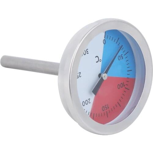 TS‑BX500 0‑300℃ Stainless Steel Thermometer Kitchen Outdoor Temperature Gauge Oven Grill BBQ Food Meat Cooking Temperature Meter