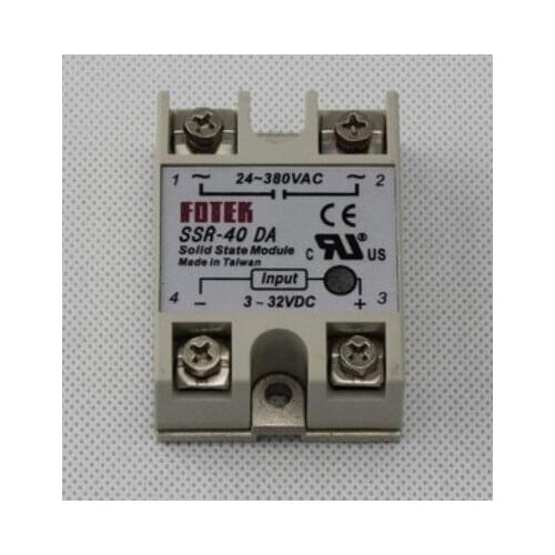 Solid State Relay SSR-40DA 24A /380V 3-32VDC