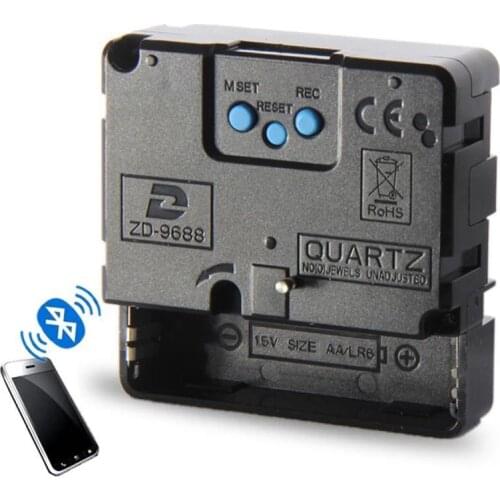 Smart Bluetooth Clock Mechanism Movement Radio Automatic timing DIY Clock Motor Parts Home Decor Clockwork Connect the Phone