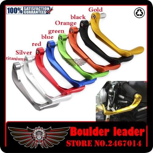Universal 7/8" 22mm CNC Motorcycle 3D Brake Clutch Levers Protect Guards for Honda Suzuki Yamaha Kawasaki Wholesale