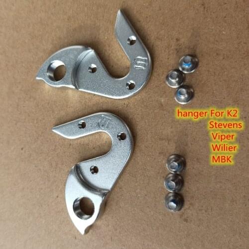 2pcs Bicycle gear derailleur hanger For K2 Stevens Viper Wilier MBK Mongoose Motobecane Raleigh Ridley BH Cinelli MECH dropout