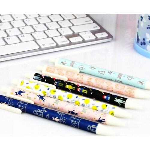1pcs BZNVN Korean department store stationery wholesale graffiti time lovely stroke neutral pen signature pen