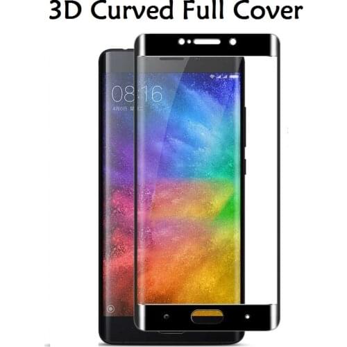 3D Curved Full Cover Tempered Glass For Xiaomi Note 2 Screen Protector Glass For xiaomi mi note2 Glass Toughened Protective Film