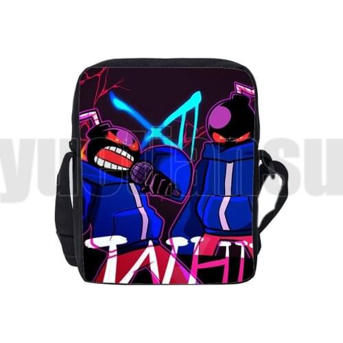 3D Print Hot Game Friday Night Funkin Shoulder Bag Children Kawaii Crossbody Bags for Teenage Handbags Pack Women Lunch Bag New