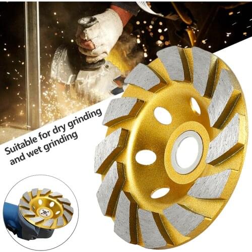 4inch Diamond Grinding Wheel Grinder Cup Concrete Stone Cut Grinding Disc Concrete Granite Stone Ceramic Cutting Disc Power Tool