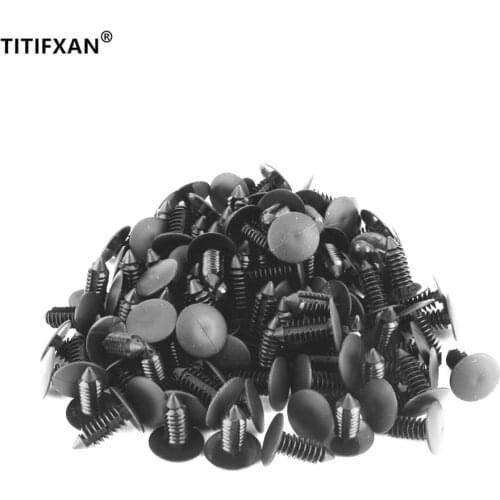 50PCS Universal Black Auto Roof Cover Clip Rivet For chevy silverado ford explorer hyundai tiburon chevrolet traverse