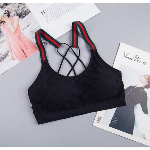 SVOKOR Beauty Back Cross Fitness Bra Seamless Gathering Shockproof Women Bra Running Sweat Breathable Bra