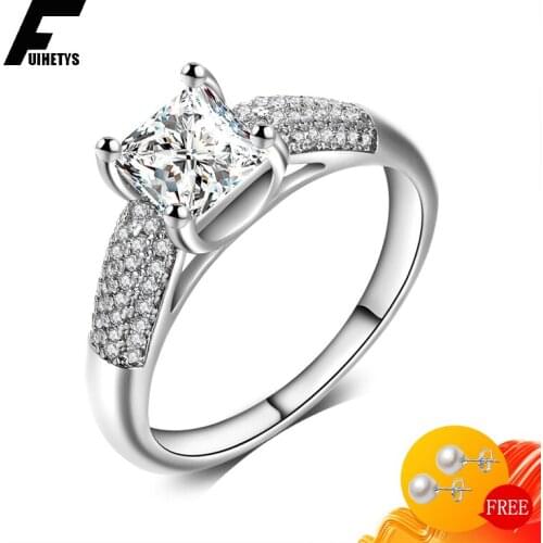 Women's Silver Rings FUIHETYS China