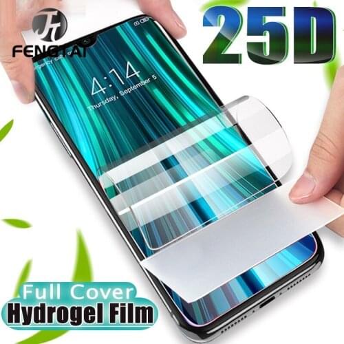 Full Cover Hydrogel Film for OPPO Reno 2Z 2 3 4 Pro Ace Youth Screen Protector for Realme X2 3 7 Pro Protective Glass