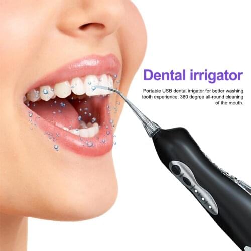 Portable Water Dental Flosser 3 Mode Electric Oral Irrigator Water Jet USB Rechargeable Dental Irrigator Teeth Cleaning