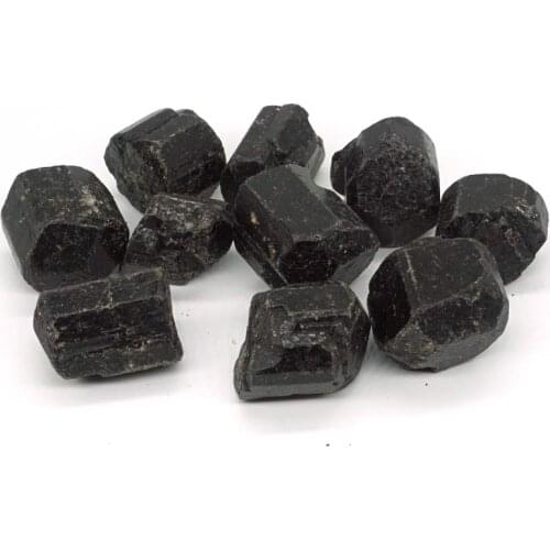 Bulk Tumbled Black Tourmaline Stone Natural Gemstone Minerals Supplies for Wicca, Reiki, Crystal Healing 200g