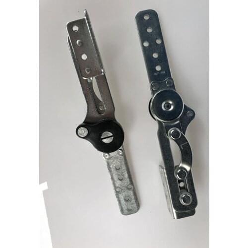 Pack of 2pcs ) Folding Sofa Bed Hinges For Folding Connecting Furnitures Angle Adjuster Self-return adjustable 90-180 Degree