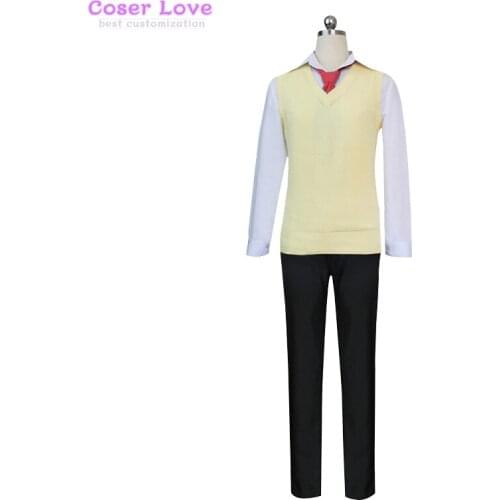 Fukigen na Mononokean The Morose Mononokean Ashiya Hanae Cosplay Costume Halloween Christmas Costume