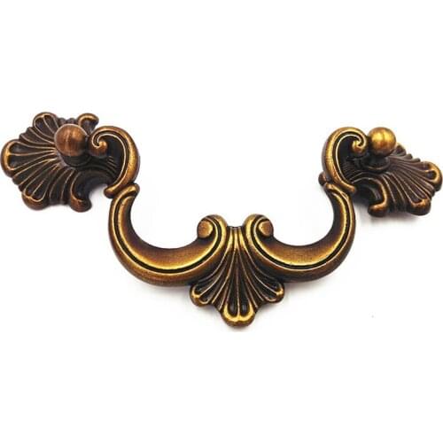 Direct selling European handle bronze drawer solid door and window hardware cabinet handle