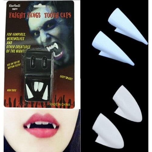 Halloween Film and Television Props The Vampire Teeth Cosplay Props Gothic Vampire Zombie Tooth Spot