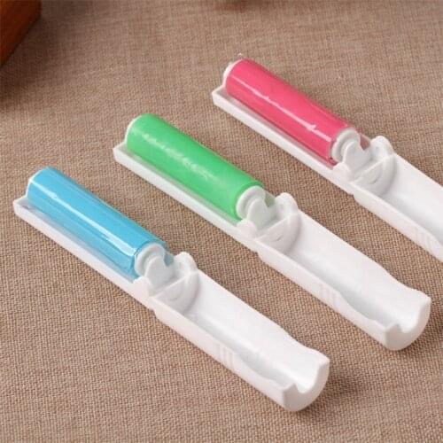 Clothes Fluff Dust Catcher Washable Dust Remover Drum Brushes Hair Sticky Recycled Foldable Portable Dust Drum Lint Roller