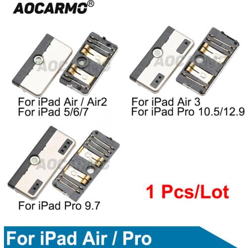 Aocarmo For iPad Pro 9.7 Battery FPC Connector Contact On Mainboard For iPad 5/6