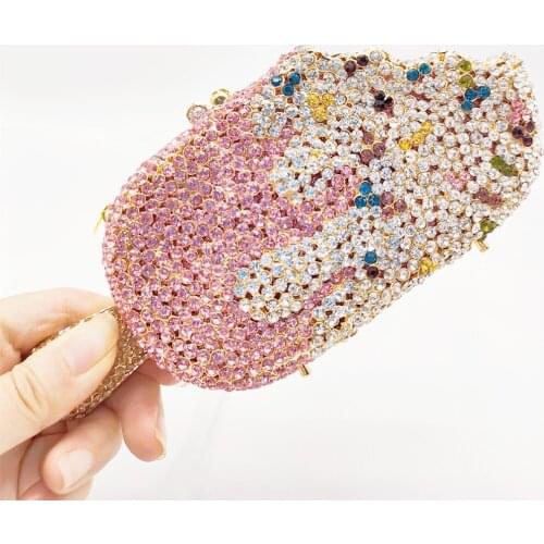 IN Stock Designer Handbags Women Popsicle Flavor Evening Bags and Ice-lolly Clutchese Wedding Party Purses