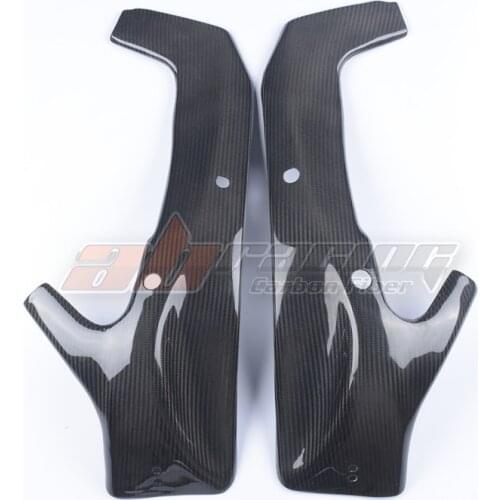 Frame Guard Cover For Kawasaki ZX6R 2009-2020 Full Carbon Fiber 100% Twill