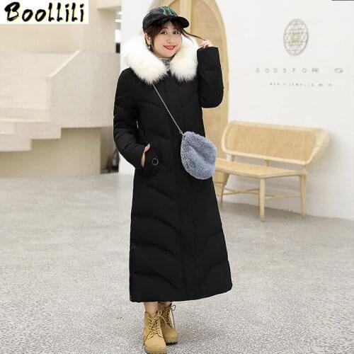 Boollili Plus Size Puffer Jacket Women Korean White Duck Down Coat Winter Down Jacket Women Jacket Chaqueta Mujer